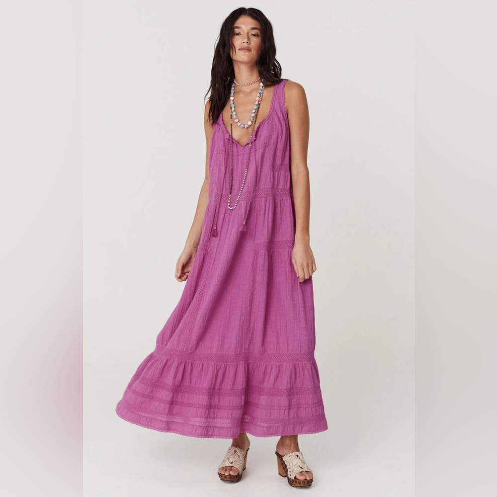 NWT Spell Serendipity Lace Sundress in Orchid
